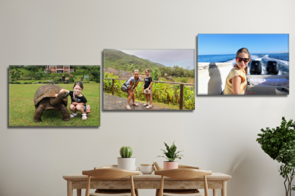 Fotoleinwand Set 3 Stück 60x40 cm 